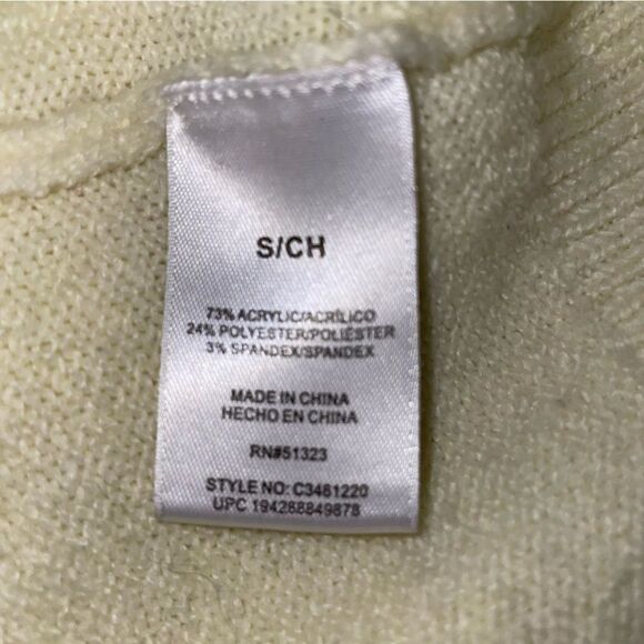 Vintage Vince Camuto Sweater - Pale Yellow - Picture 9 of 9